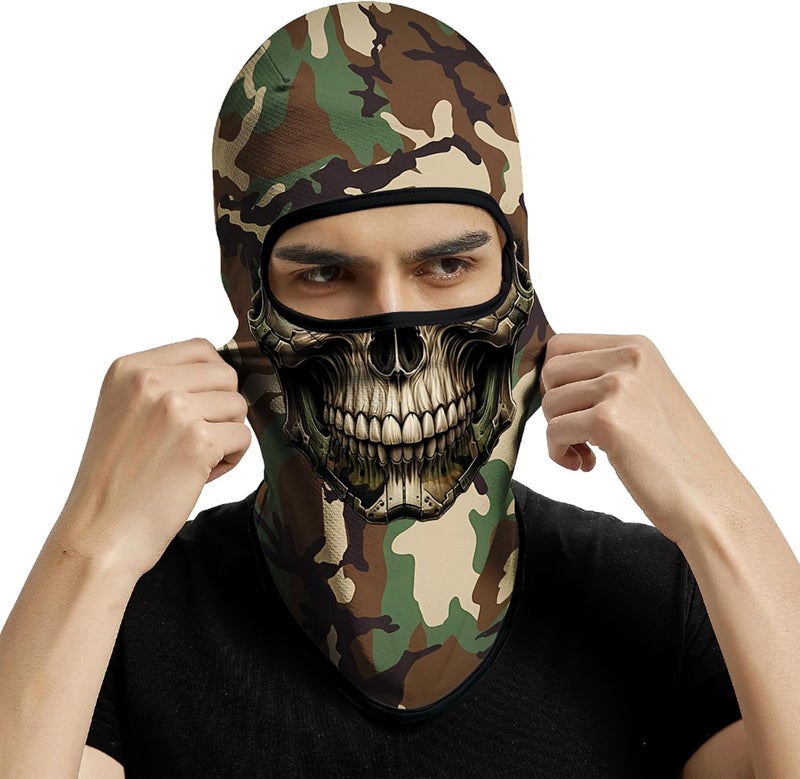 Obacle Balaclava Face Mask Men Women Lightweight for Ski Hunting Cycling Fishing - Image 2